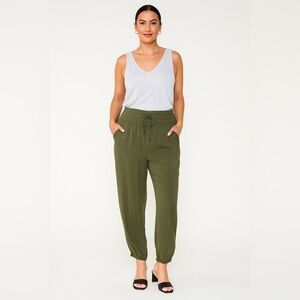 Sunday Best Olive Green Joggers | Size Large